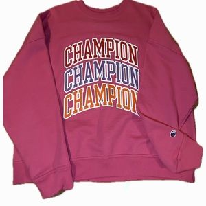 Pink Champion Crewneck